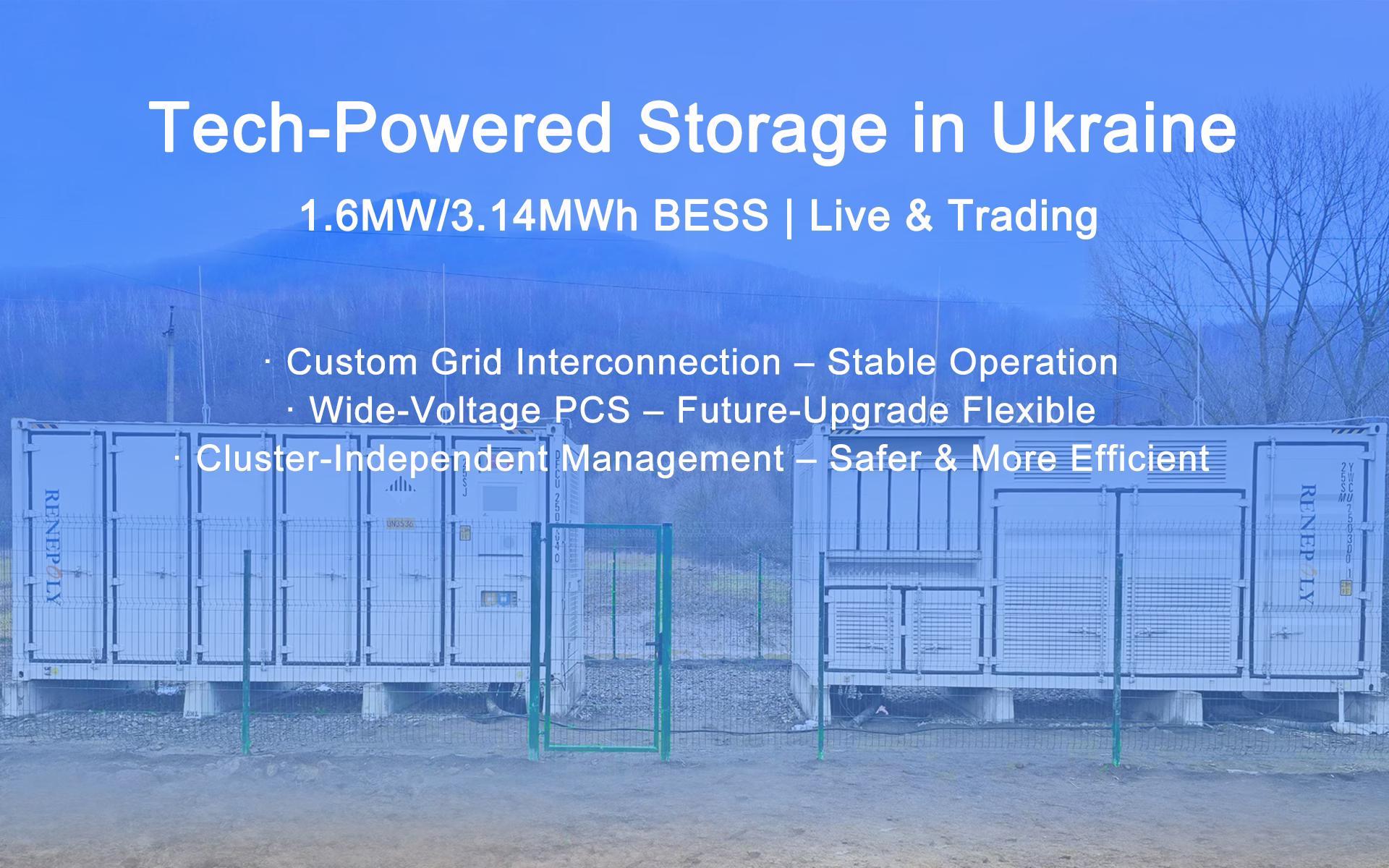 Mobile Storage and Charging Vehicle